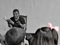 Lectura dramatizada de cuentos infantiles en la feria del Libro de S/C de La Palma