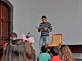 Lectura dramatizada de cuentos infantiles en la feria del Libro de S/C de La Palma