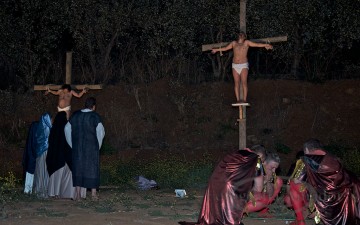 GALERÍA DE FOTOS DE LA REPRESENTACIÓN DE LA PASIÓN DE JESUS EN BREÑA ALTA – 2012